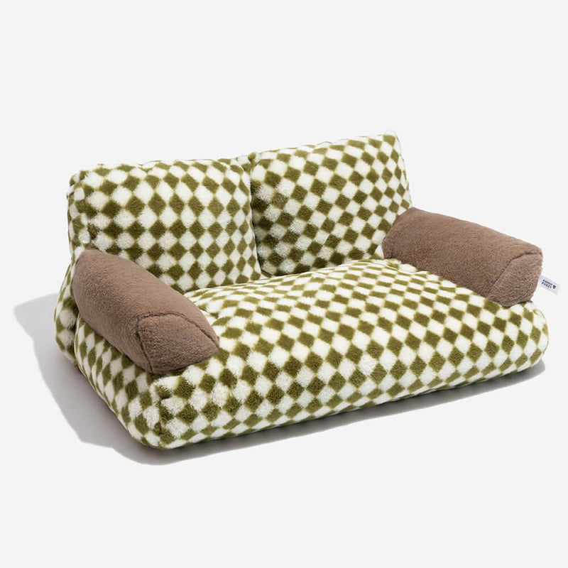 Sofá Cama Para Pet Ortopédico Vintage