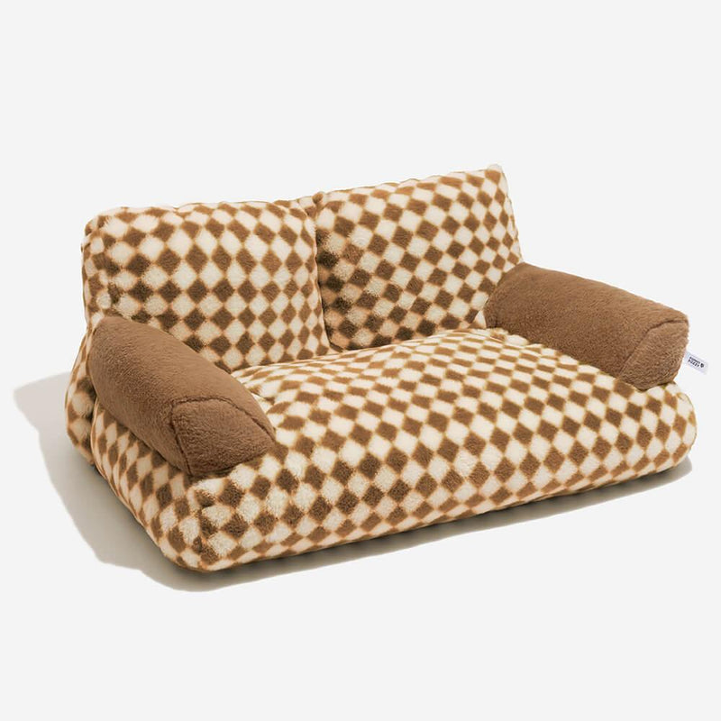 Sofá Cama Para Pet Ortopédico Vintage