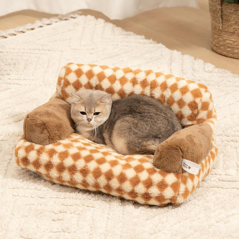 Sofá Cama Para Pet Ortopédico Vintage