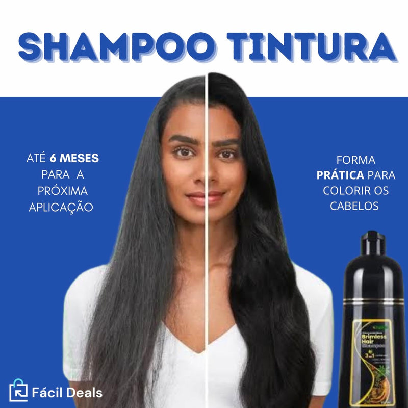 Shampoo Brimless Natural 3 em 1 (Dura até 6 meses!) + BRINDE EXCLUSIVO
