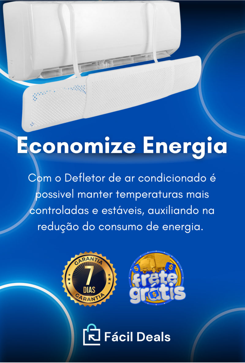 Defletor de Ar Condicionado  - 🔥 QUEIMA DE ESTOQUE VERÃO - ULTIMAS ÚNIDADES🔥