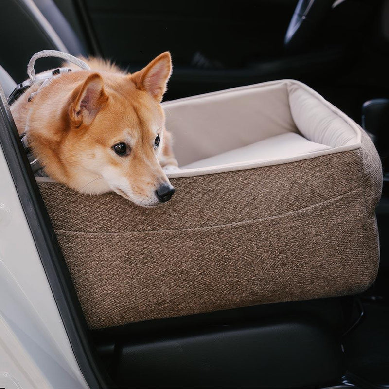Cama de pet para carro com assento espesso