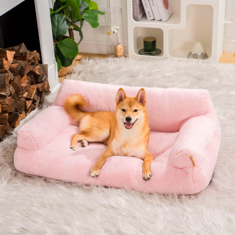 Sofá Cama Para Pet Ortopédico Vintage
